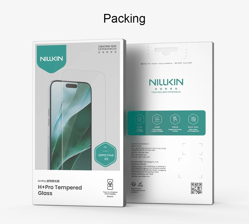 NILLKIN H+ Pro Series 9H Tempered Glass Screen Protector - Anti-Explosion Film