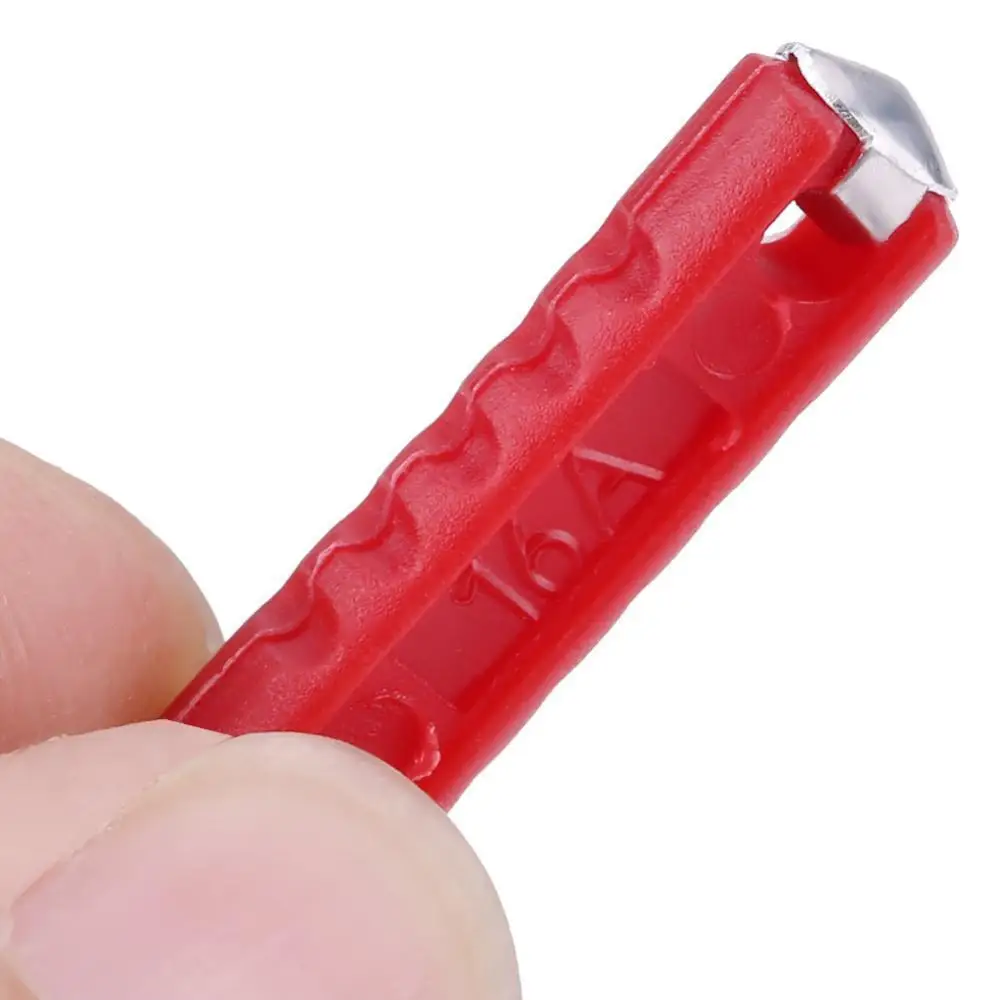 Continental Car Fuses Type Vintage Classic Cars European Bar Torpedo Fuse Set 5/8/10/16/25AMP 25X6MM 100/200 Pcs