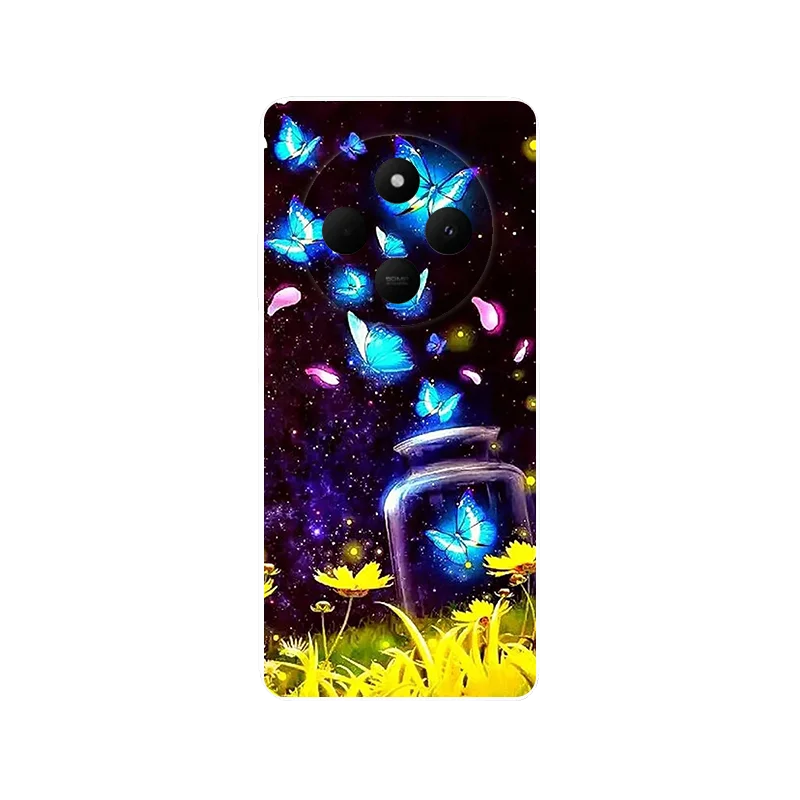 Xiaomi Redmi 14C Soft TPU Cartoon Silicone Bumper Case