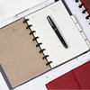 Fromthenon A5 Mushroom Hole Notebook Cover PP/PU Leather Disc-bound Loose Leaf Planner Shell Business Stationery Accessories 6