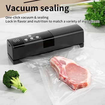 Wireless Fully Automatic Vacuum Sealing Machine Support Vacuum Sealing Single Sealing Point Drawing External Drawing inflation 1