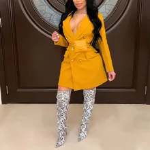 

Autumn Long-sleeved 2022 New Solid Color Fashion Sexy Temperament Slim Women's Suit Small Jacket Without Belt Womens Blazers