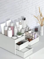 Drawer Organizer: Ideal for files, stationery, makeup, jewelry. Use on desk, in bathroom or vanity. Great Valentine's Day gift. 1