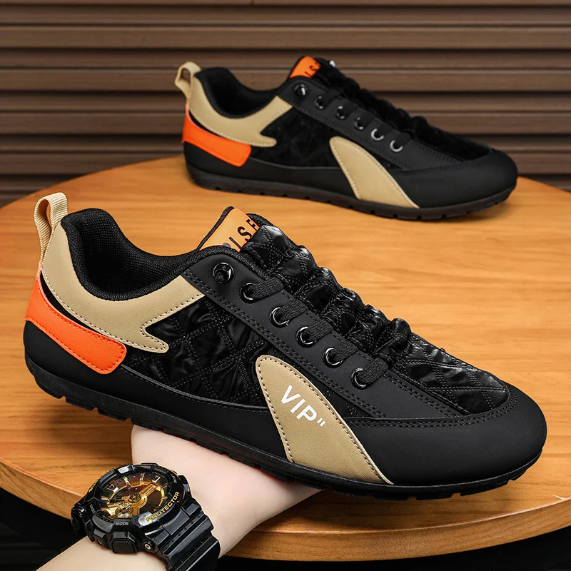 

2023 Men's Sneakers Non-slip Man New Fashion Casual Low Top Shoes Lightweight Men's Shoes Fashion Trend Outdoor Walking Shoes