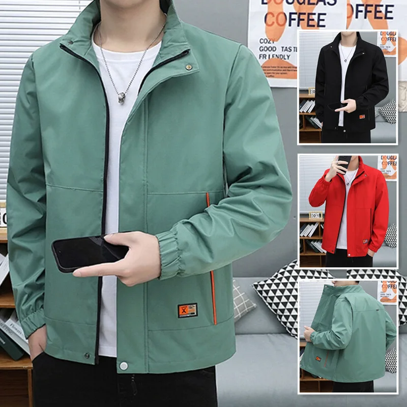 

Cargo jacket men's coat 2023 Spring Fall Sports casual Jacket jacket outdoor storm jacket men's wear