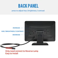 Car Rear View Camera Wide Degree  4.3" TFT LCD Display or Monitor Waterproof Night Vision Reversing Backup 2In1 Parking Revere - Image 5