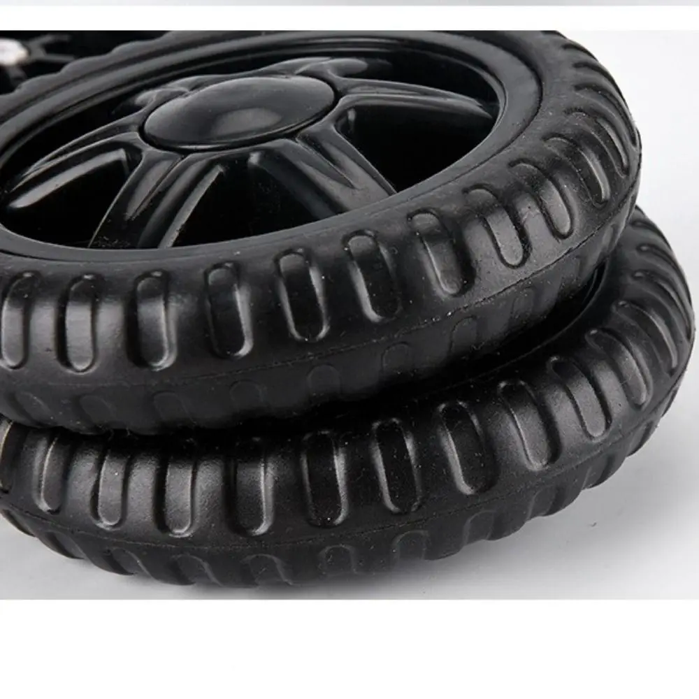 Description Picture 6 of item2Pcs 5in Wheel Shopping Cart Wheels Travelling Trolley Caster EVA Replacement Travel Suitcase Rubber Luggage Wheel