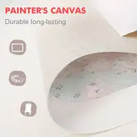 Acrylic Paint By Numbers Dog Puppy DIY Digital Oil Painting Animal Crafts Supplies Adults Kit For Adults Wall Decor Living Room 5