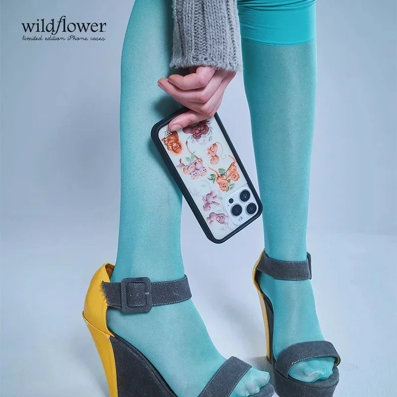 Wildflower Cute Monkey Biz Zoo Shockproof Phone Case with Cartoon Monkeys Design