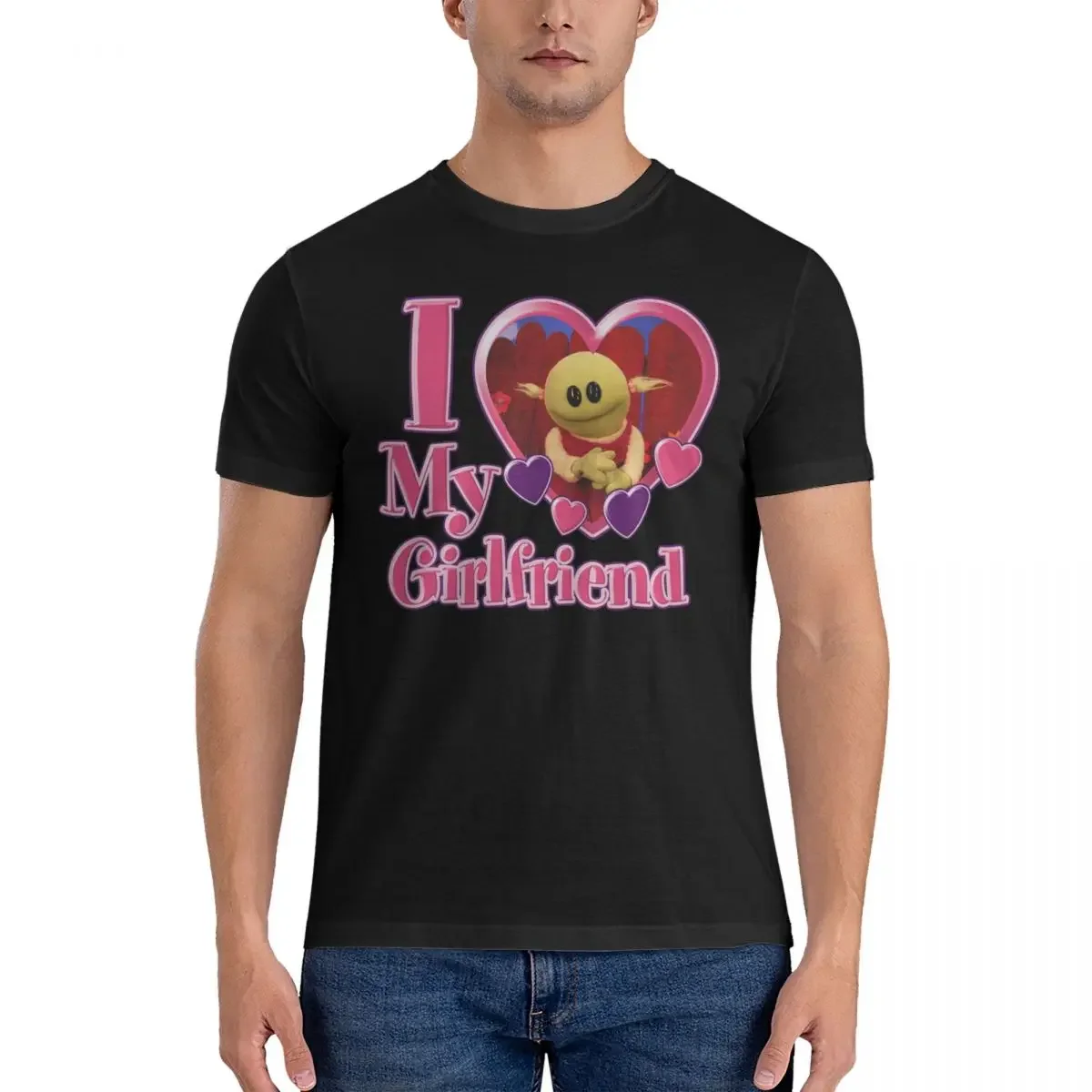 

Футболка Nanalan I Love My Girl Friends Nanalan Meme оверсайз, качественные мужские и женские Графические футболки, футболки с коротким рукавом, топы