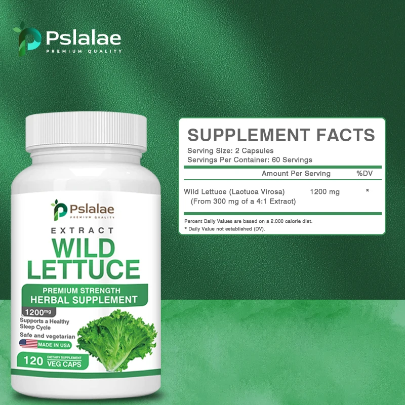 Wild Lettuce Improves Sleep Cycles Mood Booster Boosts Immunity