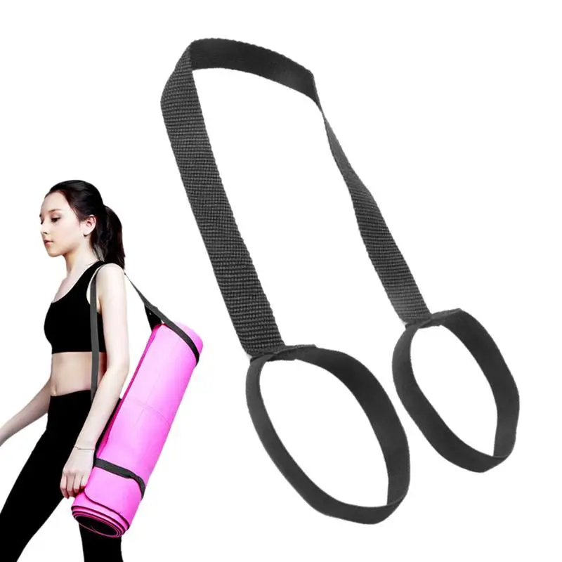 Lightweight Hands-Free Yoga Mat Sling and Carrier Strap