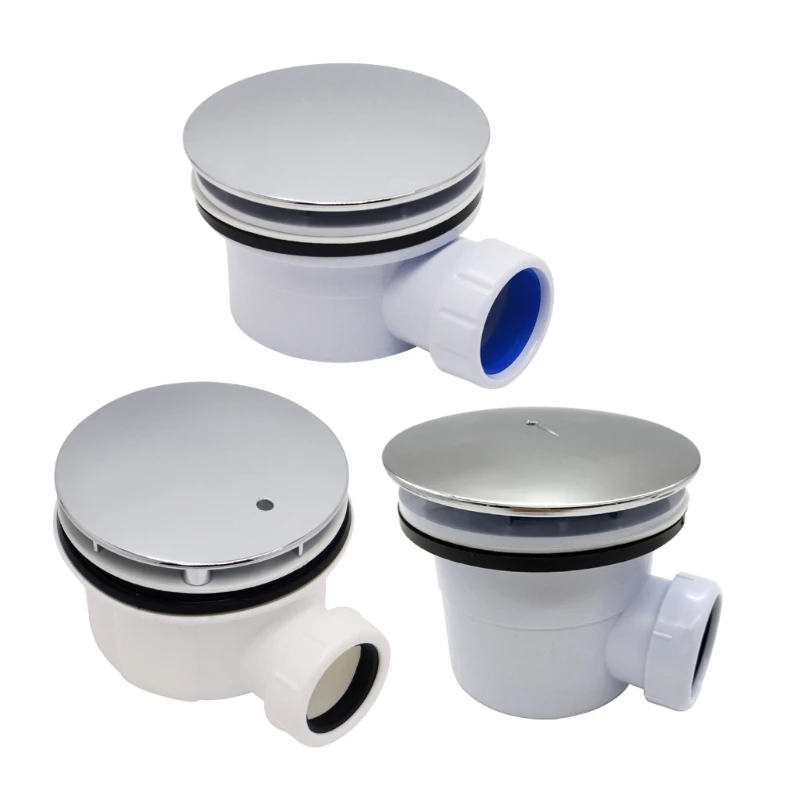 

Elegant Plastic Shower Tray Waste High Flows Waste Perfect for 90mm Openings