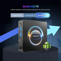 Smart TV Box Android 16 2026 X66 8K RK3528 Медиаплеер с поддержкой двух Wi-Fi 5G 32 ГБ 64 ГБ 128 ГБ 256 ГБ BT6.0 Очень быстрая телеприставка — изображение 2