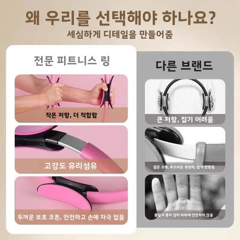 중년 및 노년층을 위한 고품질 남성용 저항력 강화 레그 근육 운동 도구 필라테스 매직 서클