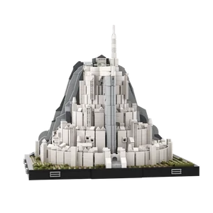 Stunning LEGO Minas Tirith stands watch over Gondor - The Brothers Brick