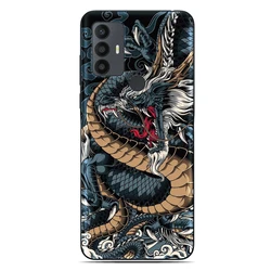 Dragon Protective Phone Case Cover for TCL 40 XE 5G (Style 10)