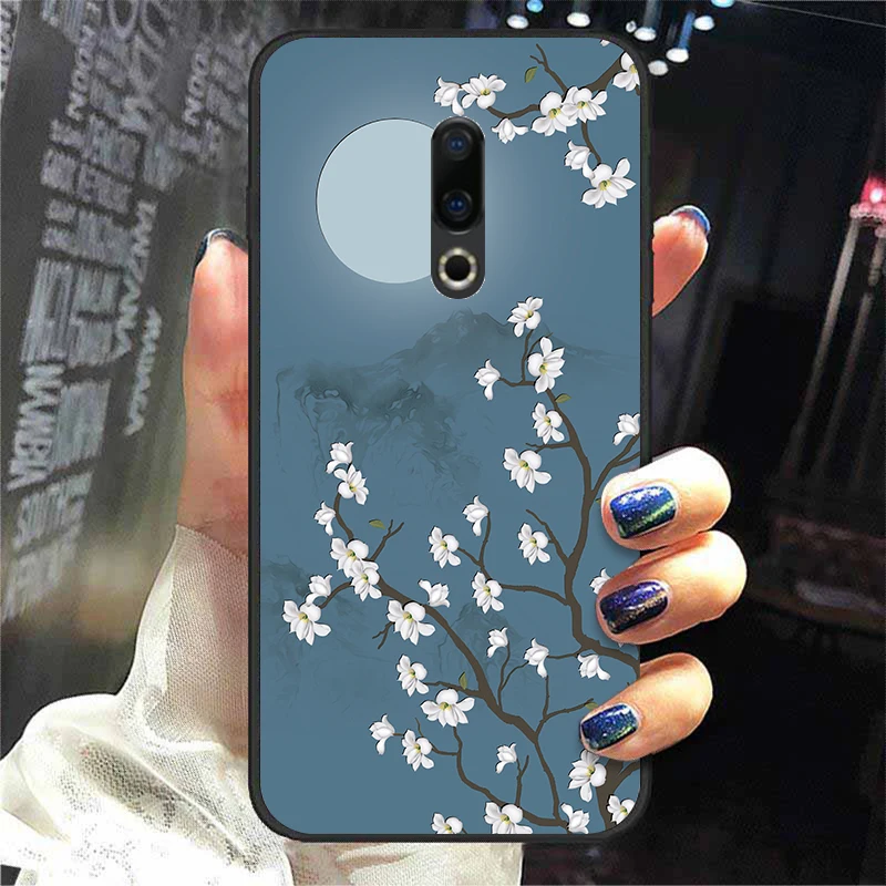 For Meizu 16th Case 6.0'' Silicone Case For Meizu 16th Plus Cover 6.5'' Soft TPU back Cases coque etui Leopard print meizu phone case with stones craft Cases For Meizu