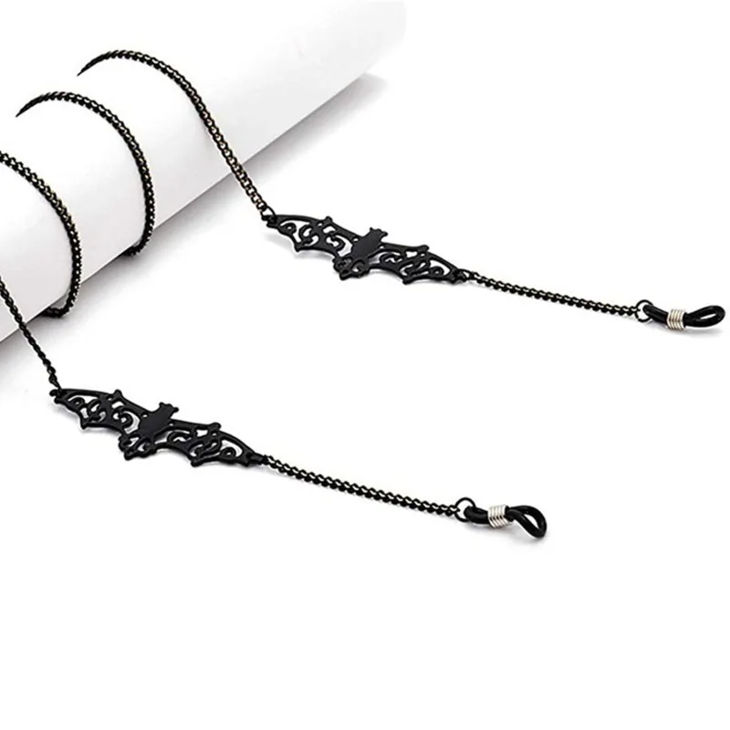 Elegant Bat Beads Eyewear Chain Necklace Strap