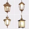 European Waterproof Pendant Lights Outdoor Retro Village Chandelier  Balcony Corridors Lights Grape Rack Hanglamp Luminaire 1
