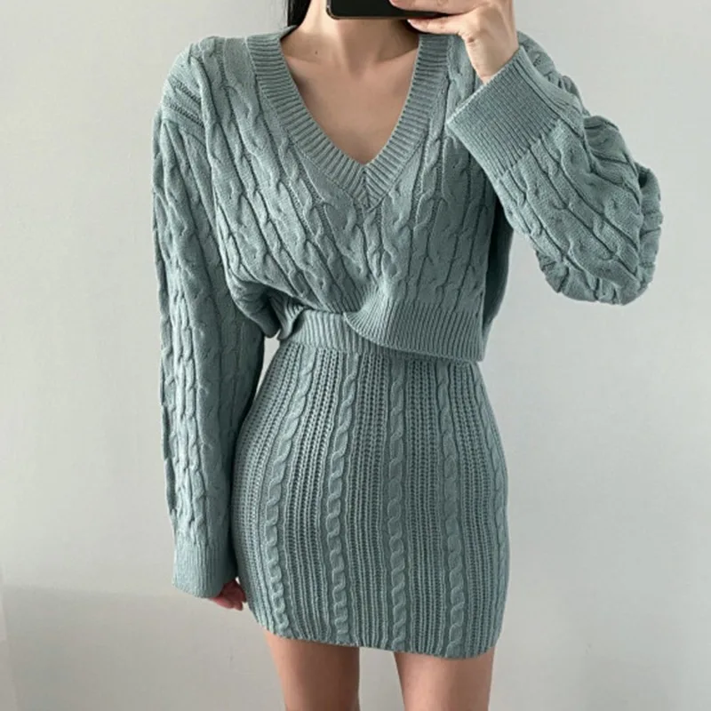 Women Linen V Neck Short Dress