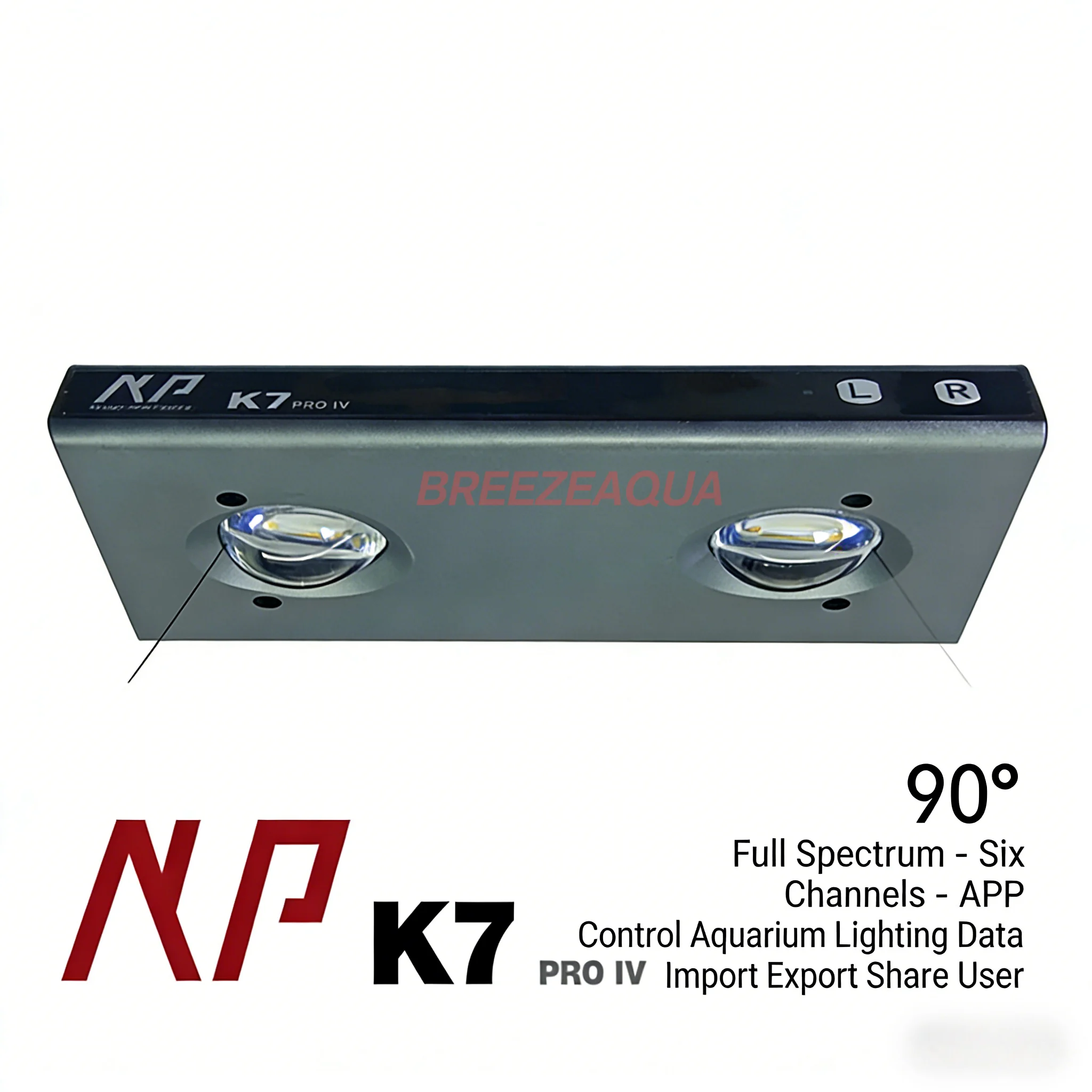 NP K7 PRO IV 100W ノープシーチェ LED水槽ライト サンゴ礁 SPS LPS 
