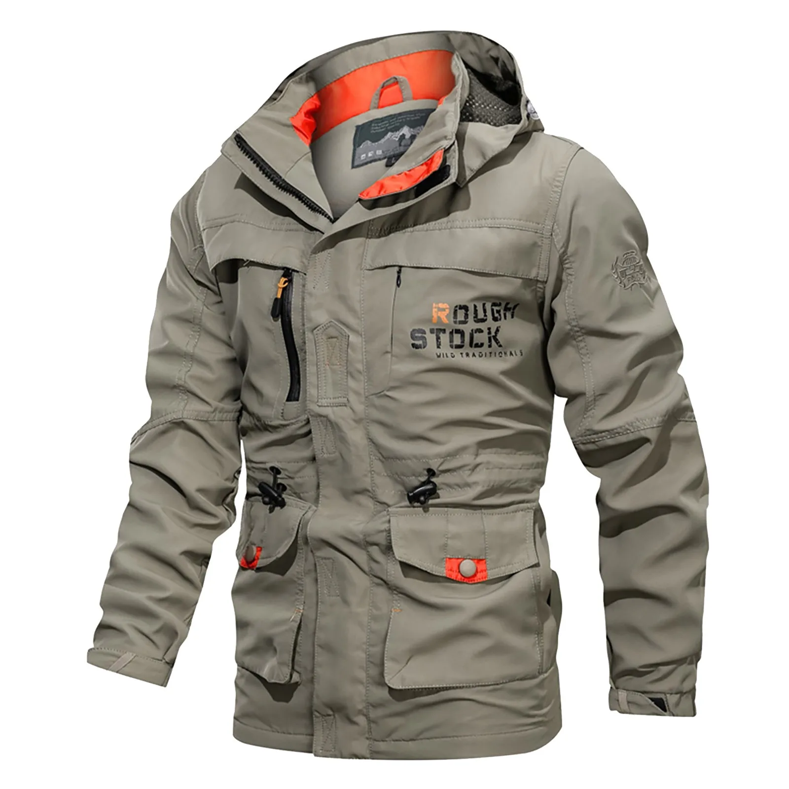 Abrigos Militares Hombre Chaqueta Softshell KUTOOK Para Hombre