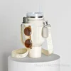2025 New Water Bottle Carrier Bag Neoprene Water Bottle Pouch Holder for 40oz Tumbler Accessories Insulated Thermos Cup Cover
