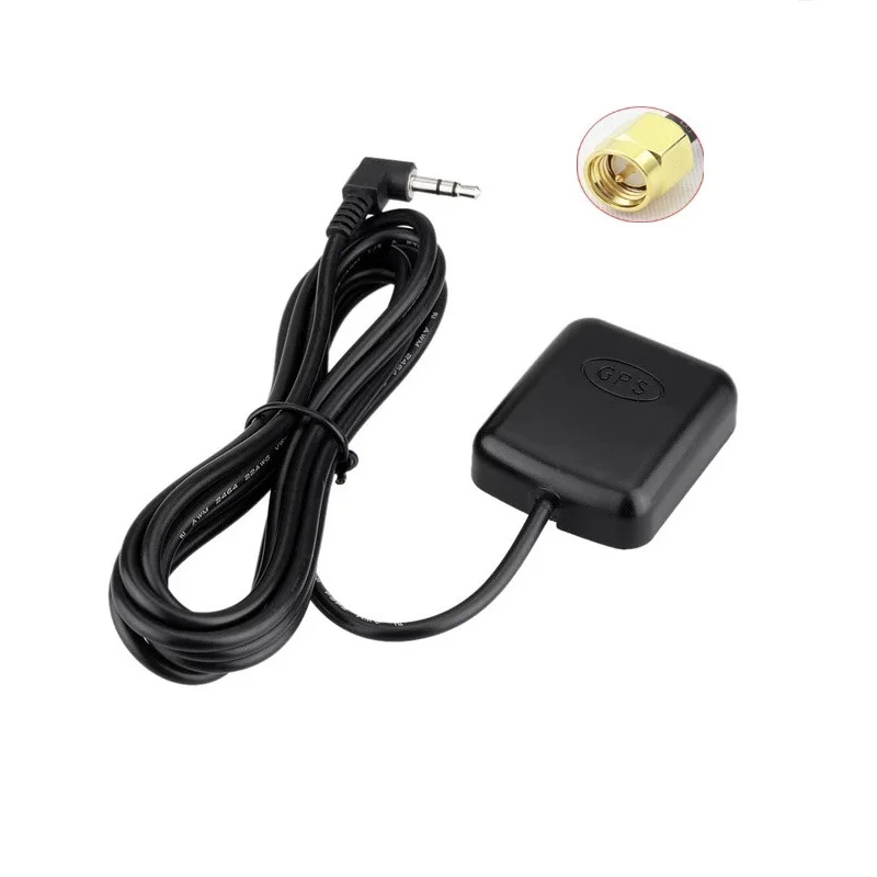New GPS Receiver Module with Antenna Elbow for Car Truck Dash Cams Dash Camera External GPS