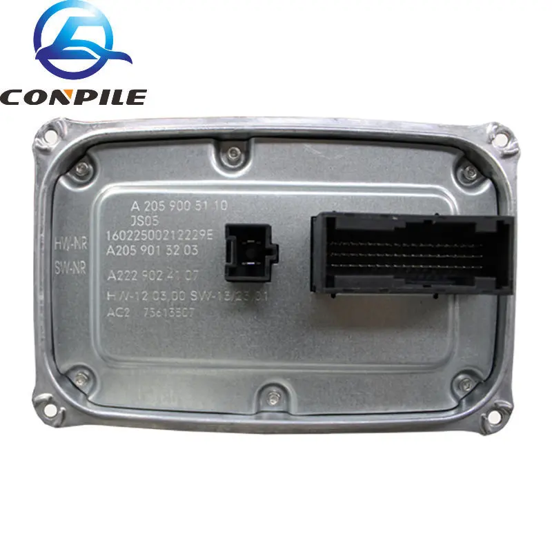 

Новый блок управления передней лампой A2059005110 2059005110 ECU, блок управления светодиодной головкой, стартовый модуль для C класса W205 2014-2018