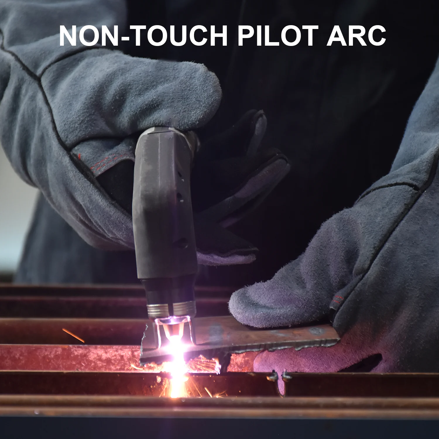 AIXZ AIC45 Plasma Cutter Non-Touch Pilot ARC 45Amps DC Air Plasma Cutting Machine 220V Digital Cutter Clean Cut 16mm