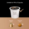 SIFENE 3-in-1 Single Serve Coffee Maker for K-pods, Ground Coffee, and Loose Leaf Tea, Custom Temperature and Strength Control 5
