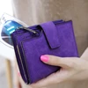 New Women's Wallet PU Leather Short Wallet Made of PU Leather Female Purses Card Holder Foldable Portable Lady Coin Purses 1