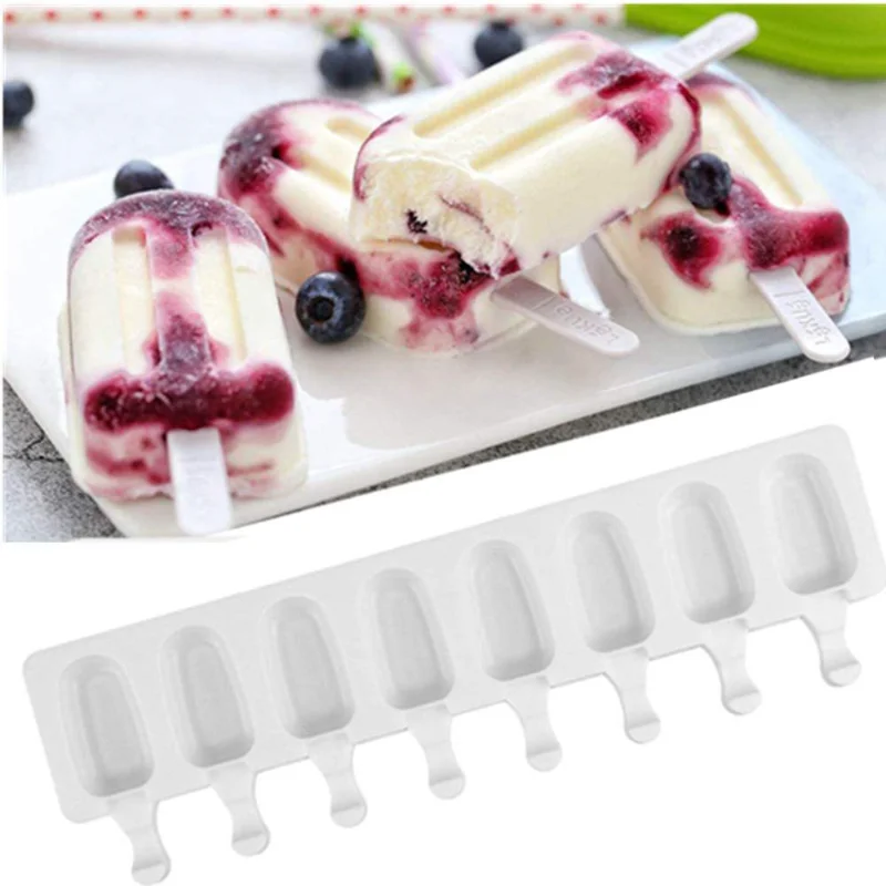 Silicone Ice Cream Mold Magnum Silicone Mold DIY Fruit Juice Ice Pop Cube  Maker Ice Tray kitchen Baking Accessorie Popsicle Mold - AliExpress