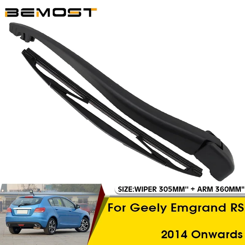 

Car Wiper Blade For Geely Emgrand RS 2014 Onwards Rear Back Windshield Windscreen Rear Wiper 305mm+Arm 360mm Car Accessories
