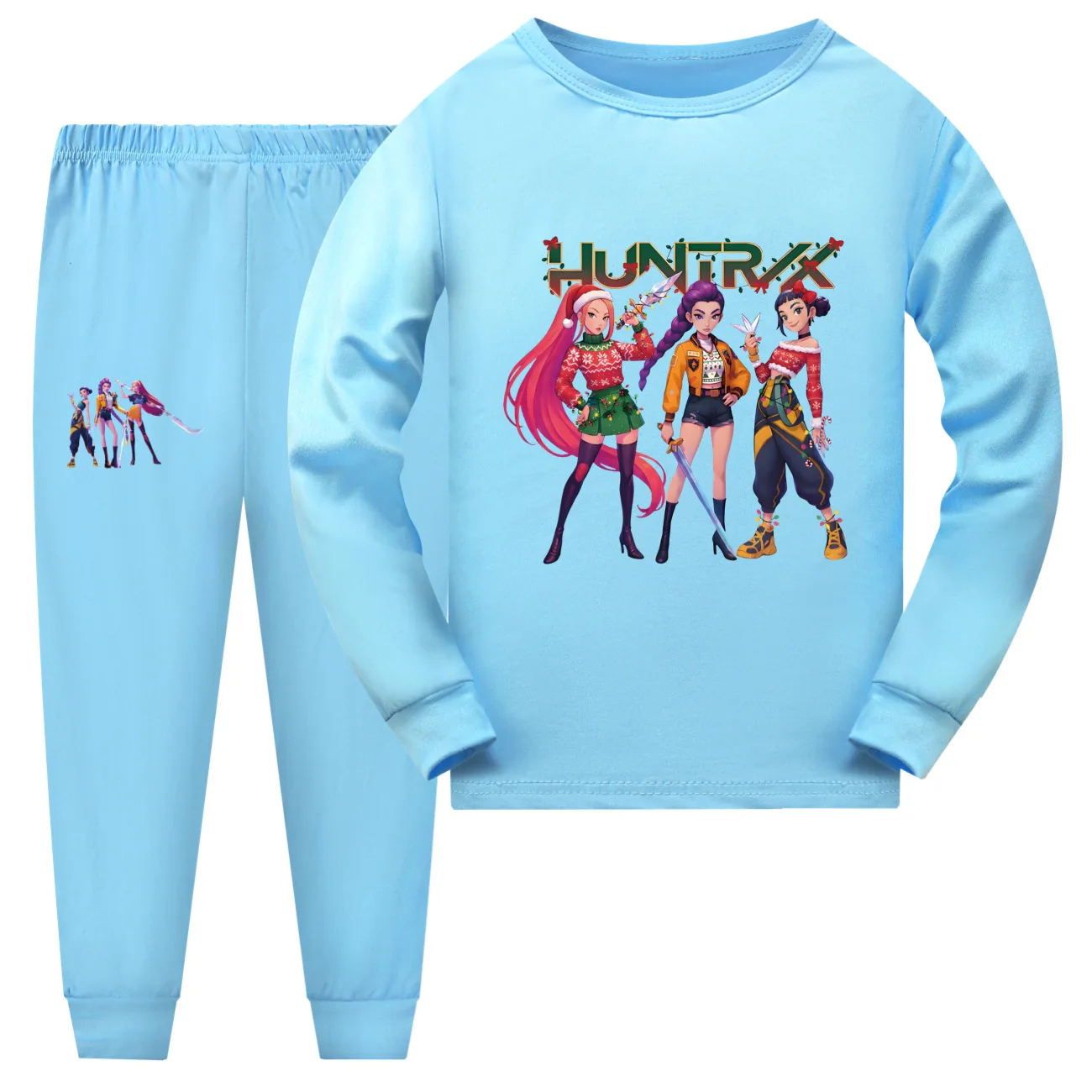 K Pop De-mon Hunters 2 Pièces Ensemble Pyjama Pour Garçons Et