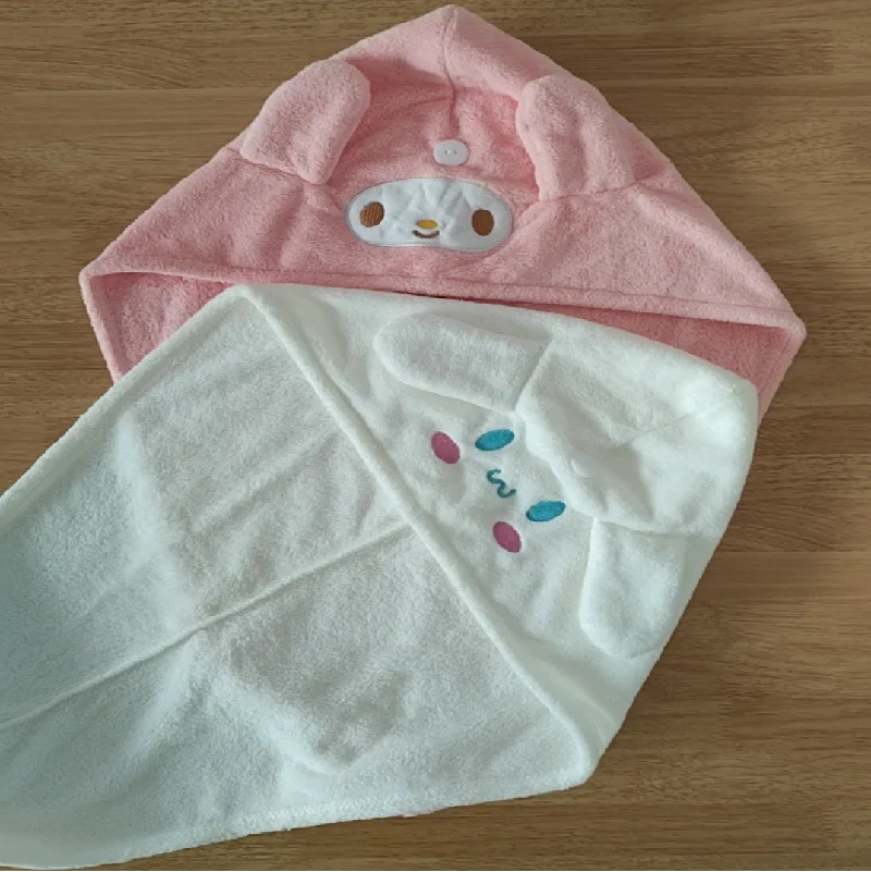 Curly Hair Drying Hat Cute Women Hair Drying Hat Quick-dry Microfiber Hair Towel Cap Hat Bath Solid Towel Cap Super Absorption Dry