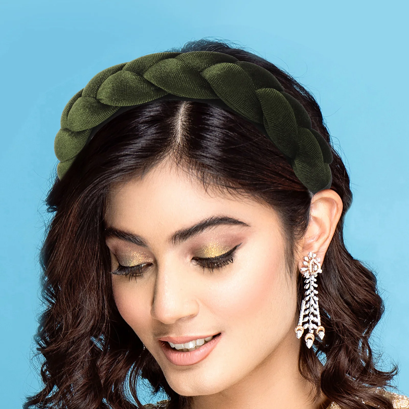 

Make up Hair Headbands Thin for Women Braid Skin Care Face Wash Fabric Skincare