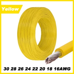 Versatile PVC Insulated Tinned Copper Cable - 18AWG (Yellow)