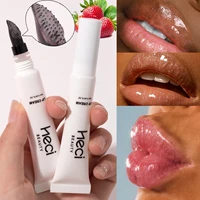 Lip Balm With Brush Moisturizing Lip Care Exfoliates Lips Keep All-Day Moisture For Dry Lips Long-Lasting Effect Natural Tint 1