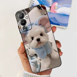 Tecno Pova 4 Cute Painted Shockproof Phone Case with Soft Bumper Protection for Tecno Pova 4 Pro (762)