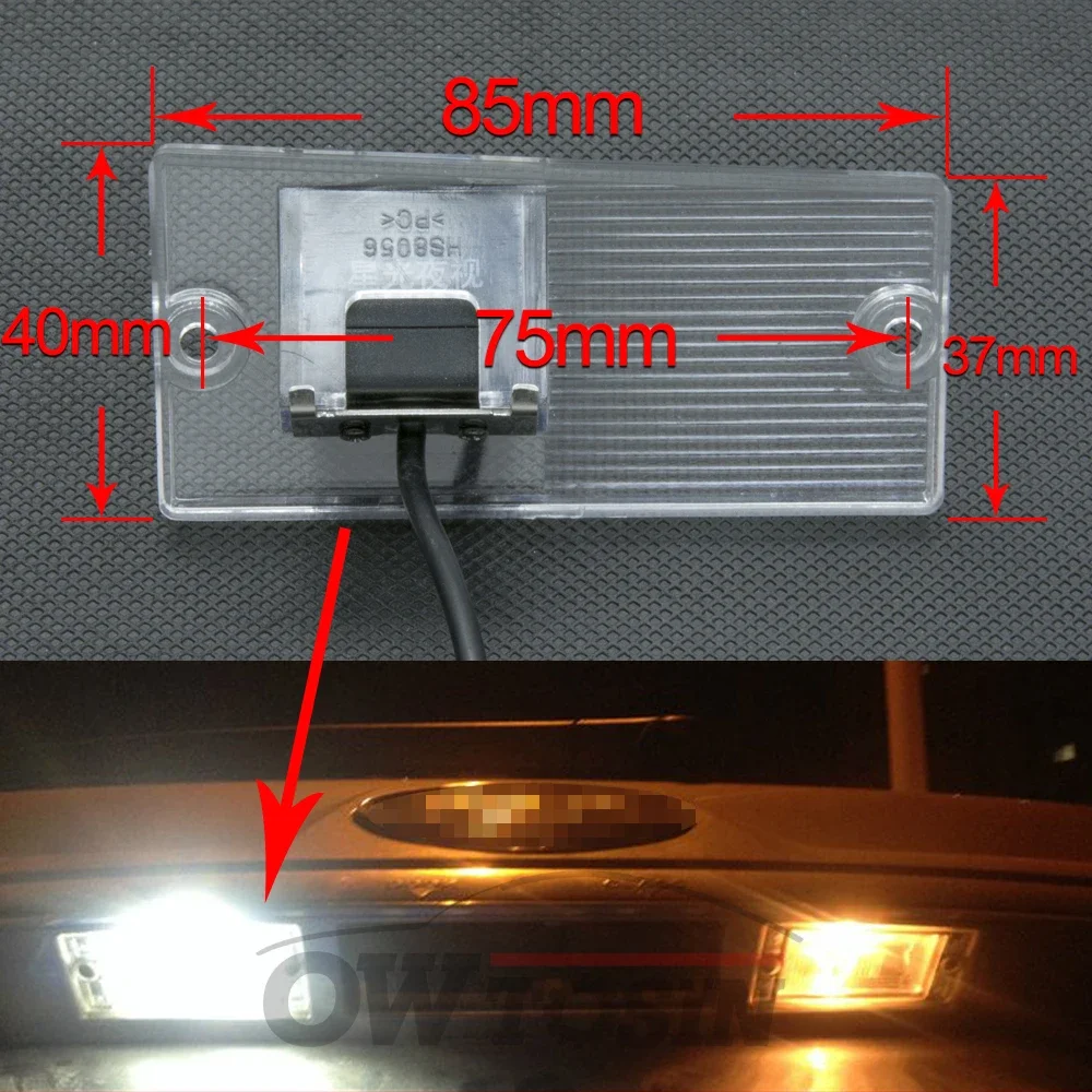 AHD 1280*720P ĸ麸 ī޶ Kia Sportage MK2 2005 2006 2007 2008 2009 2010 ڵ   ̷ LCD 