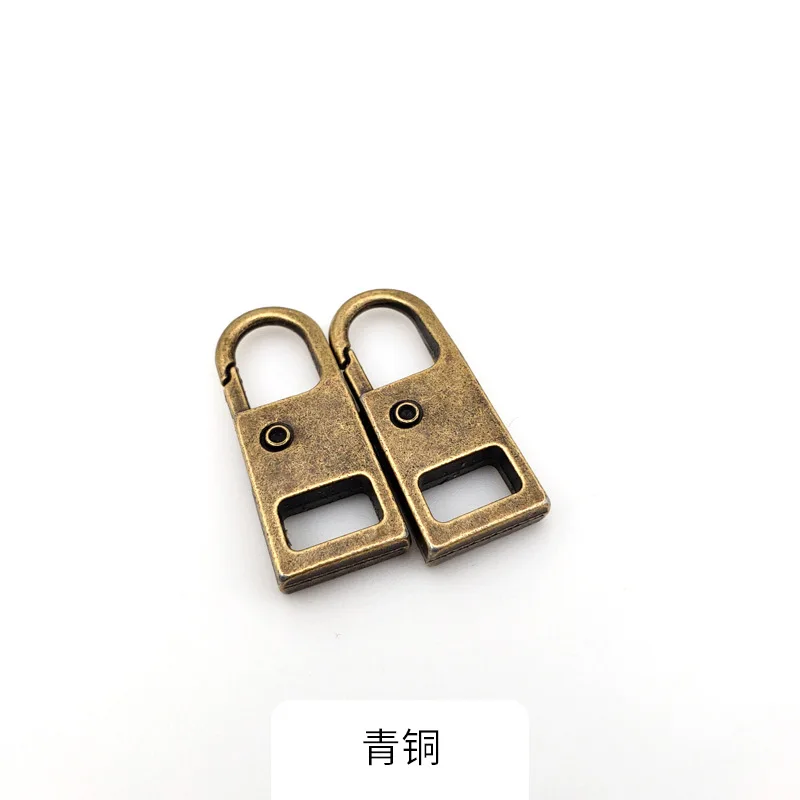 5/10pcs 의류 자켓에 대 한 분리형 지퍼 겉옷 배낭 수하물 금속 지퍼 교체 DIY 공예 바느질 도구