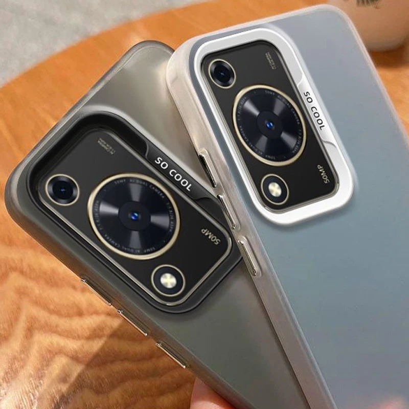 Luxurious Metallic Aurora Matte Phone Cover