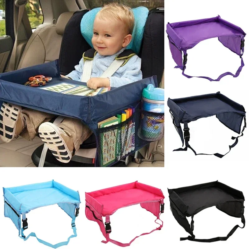 Children's Storage TableCar Child Safety Seat Storage TableTravelling Children's Drawing BoardBaby Stroller Hanging Bag