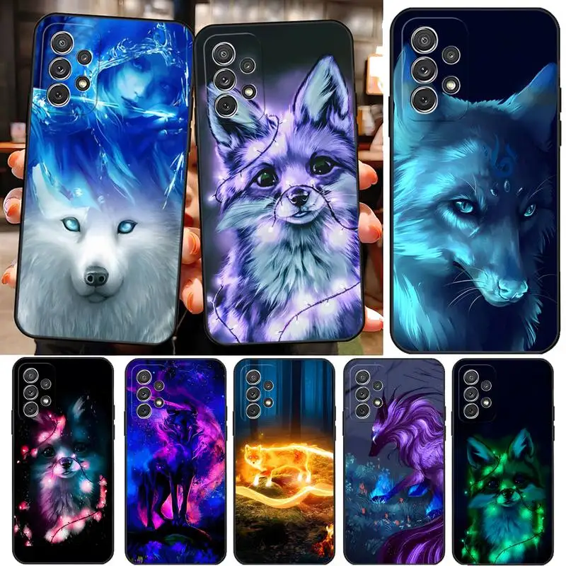 Carino Volpe Animale Cassa Del Telefono Per Samsung Galaxy M21 M11 M20 M10 M30 M31 M51 S5 S6 S9 S8 S7Edge Più Il Disegno Della Copertura Posteriore