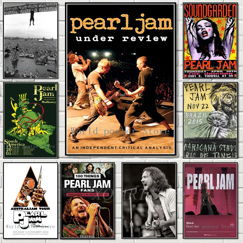 

Banda Pearl Jam Ten Arte Rock Poster Dawn Poster Canvas Paintings Prints Poster Bedroom Sports Landscape Office Room Decor Gift