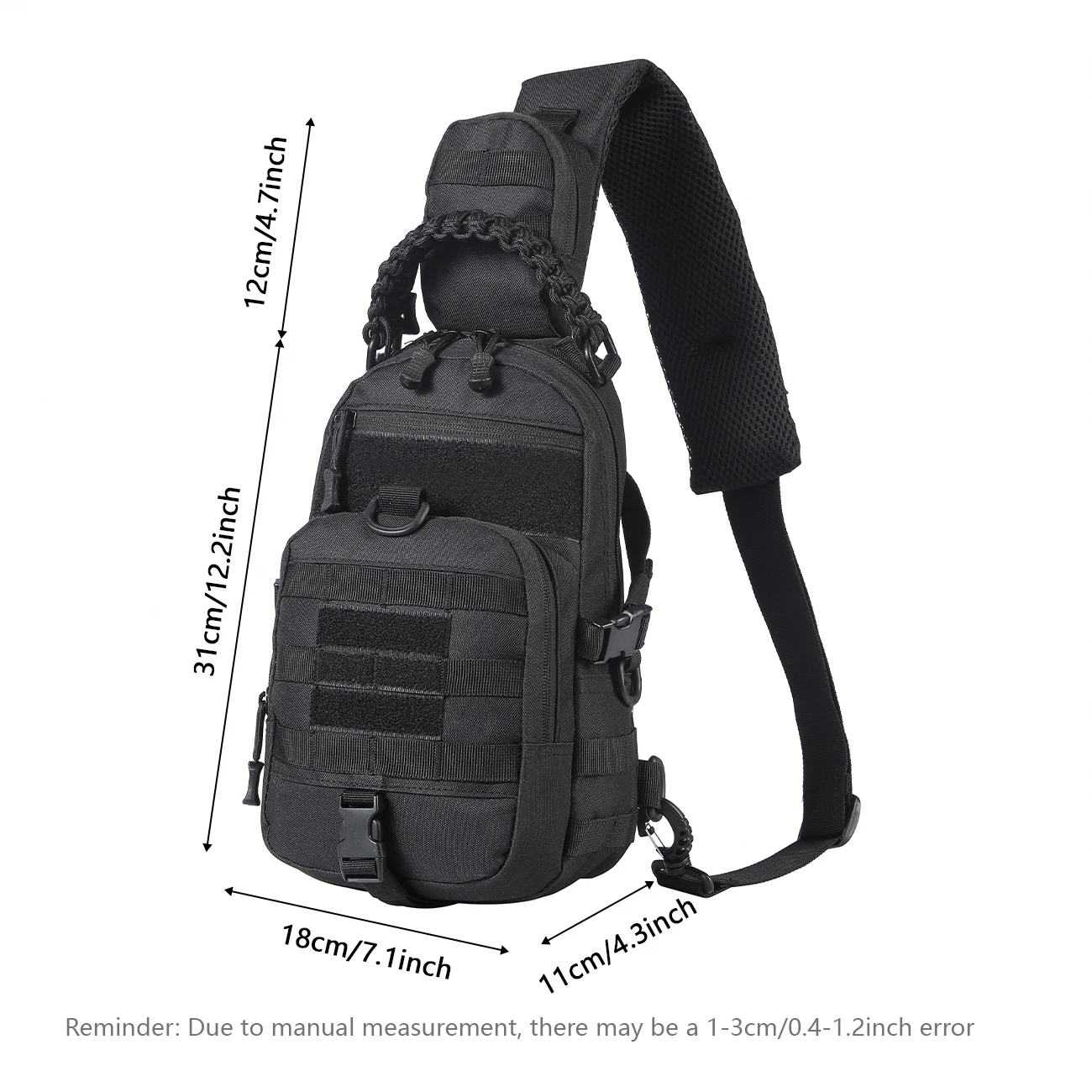 รูปสินค้า กระเป๋าอเนกประสงค์ MOLLE สำหรับกีฬาและกิจกรรมกลางแจ้ง