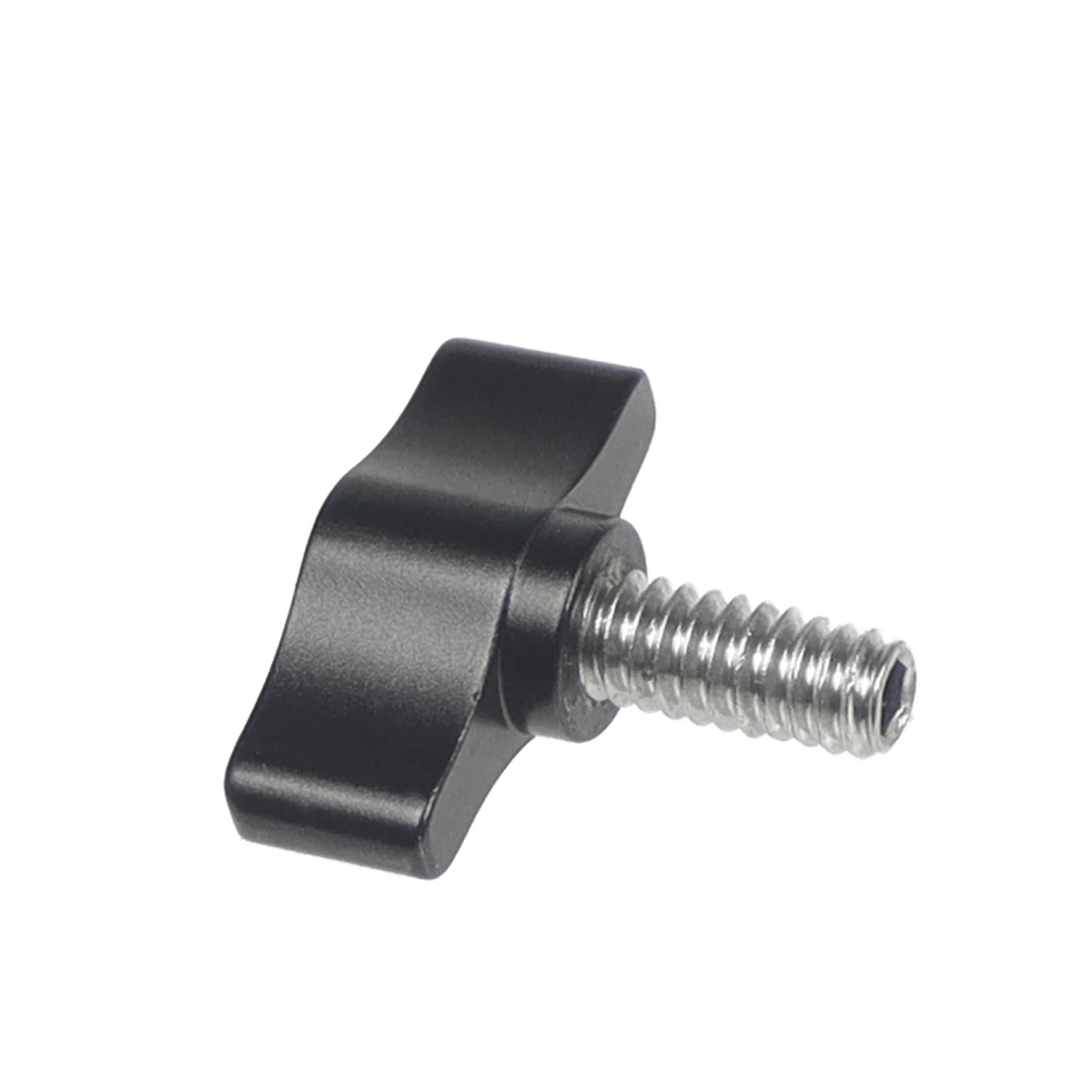 Handle Thumb Screw 1x 1/4" Stainless Steel 304 T Hand Tighten Knob Bolts 1/4 inch for GoPro Action DSLR Camera Tripod Adapter camera screw mount screw mount adapter metal screw adapter