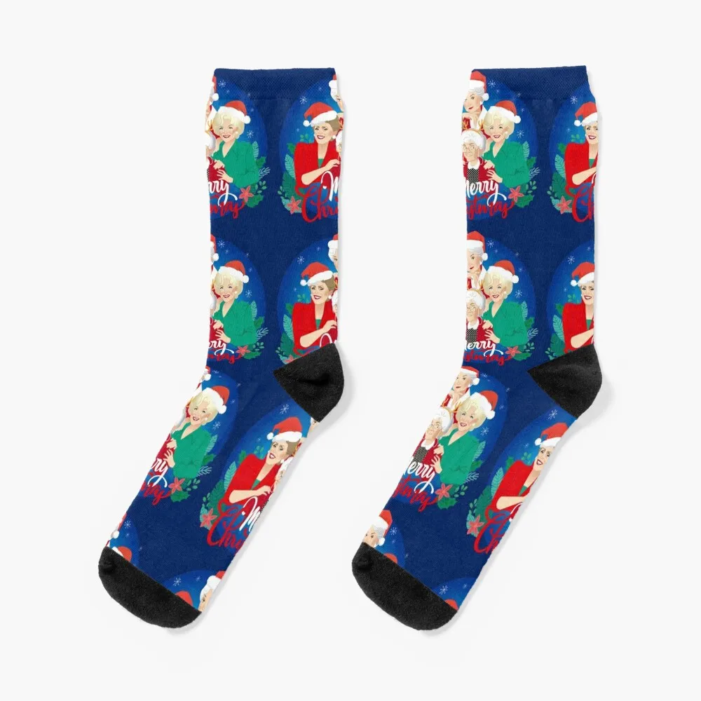 

Christmas girls! Socks floral crazy tennis winter gifts Woman Socks Men's